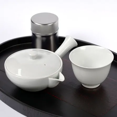 Hasamiyaki Hira Kyusu