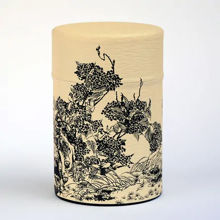 Rinpa Rooster Tea Caddy