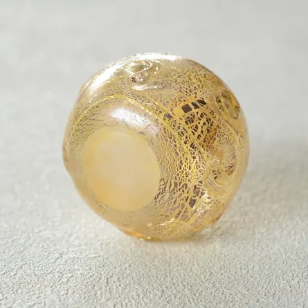 Glass Furidashi Marugata Ginsai Kaimon