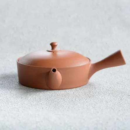 Junzō Shudei Hiragata Kittate Kyusu