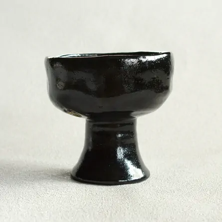 Kuro Raku Chawan Bajōhai