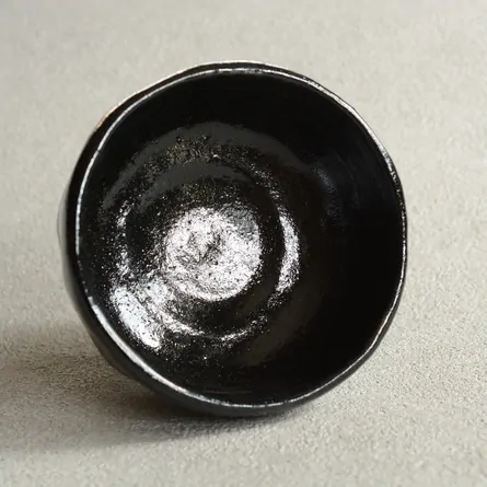 Kuro Raku Chawan Bajōhai
