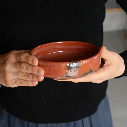 Aka Raku Badarai Chawan Shōraku
