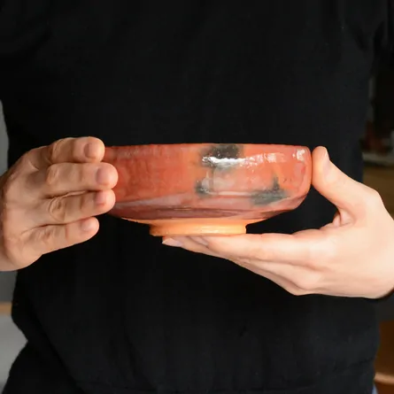 Aka Raku Badarai Chawan Shōraku