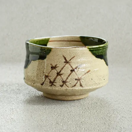 Oribe Chawan Matsumoto Tetsuzan 