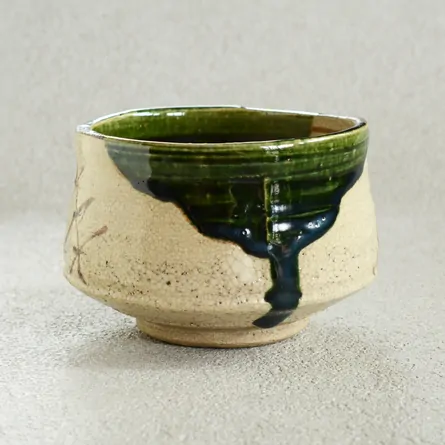 Oribe Chawan Matsumoto Tetsuzan 