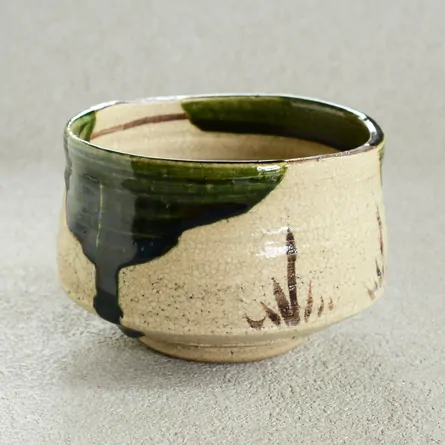 Oribe Chawan Matsumoto Tetsuzan 