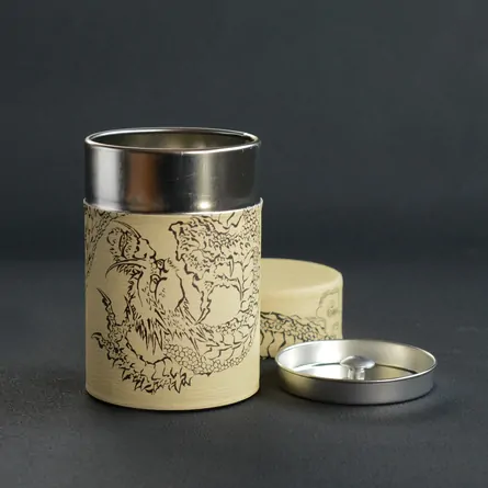 Rinpa Dragon Tea Caddy