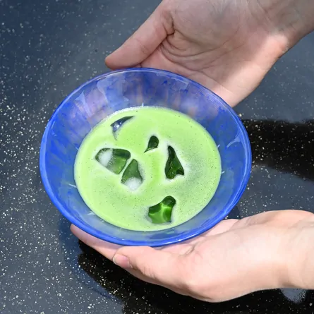 Glass Hira Chawan Giyaman Sakasafuji