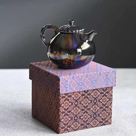 Yutaka Tsuya Ushirode Kyusu Black Agate