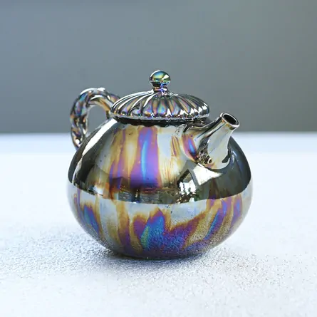 Yutaka Tsuya Ushirode Kyusu Black Agate