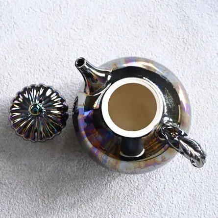 Yutaka Tsuya Ushirode Kyusu Black Agate