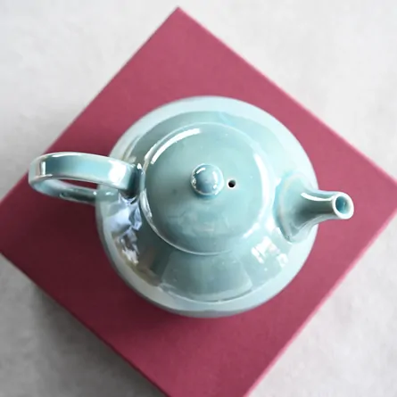 Tsuya Ushirode Kyusu Aquamarine