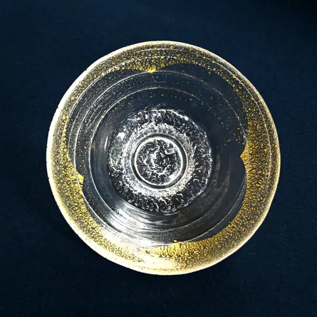 Glass Hira Chawan Aurora