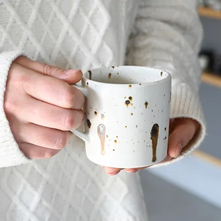 Minō Bunzan Spattered Mug