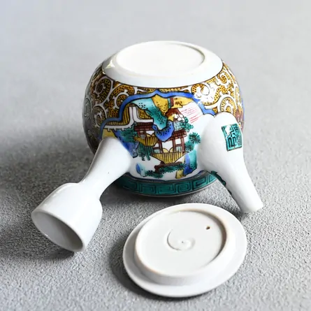 Ko Kutani Style Yokode Kyusu