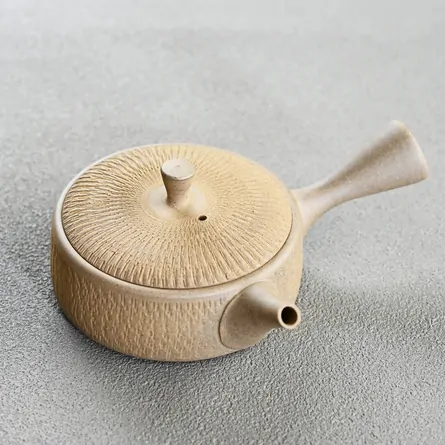 Gyokkō Yakishime Hiragata Biri Kyusu