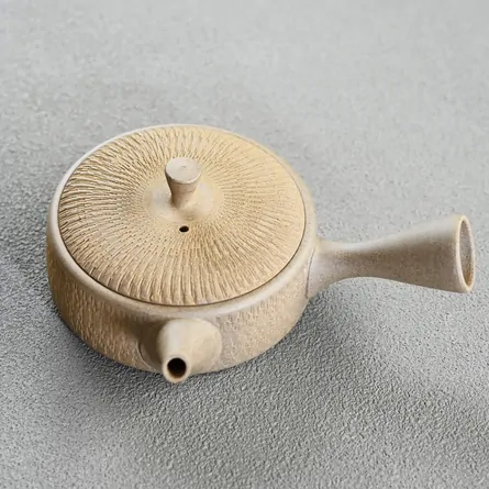 Gyokkō Yakishime Hiragata Biri Kyusu