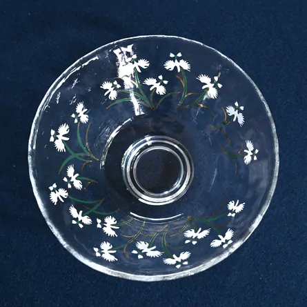 Glass Hira Chawan Sagigusa