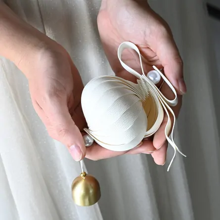 Pure White Boksora Wind Chime