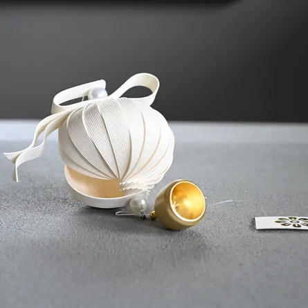Pure White Boksora Wind Chime