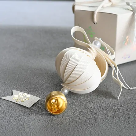 Pure White Boksora Wind Chime