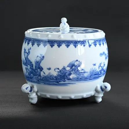 Kasuke Hakuji Mizusashi Sometsuke Taikodō Karakoashi