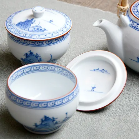 Kyoesansui Tea Set