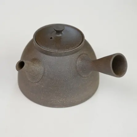 Tokuta Flat Bottom Yakishime Kyusu