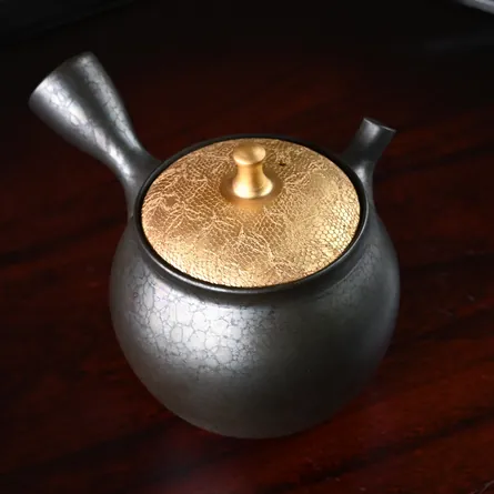 Shoryu Tenmoku Kintsumami Kyusu