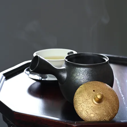 Shoryu Tenmoku Kintsumami Kyusu