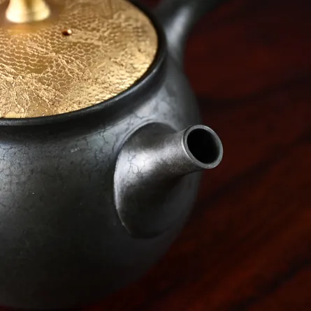 Shoryu Tenmoku Kintsumami Kyusu