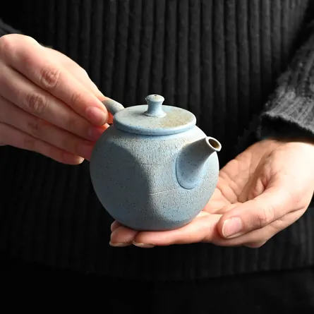 Jinshu Sorairo Arashi Shibori Kyusu