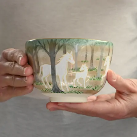 Chawan Mori no Oyako Uma