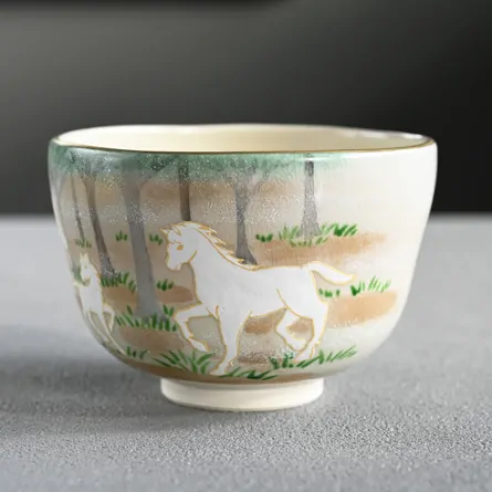 Chawan Mori no Oyako Uma