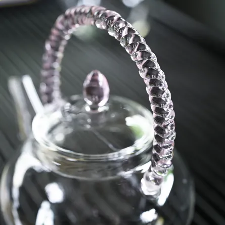 Wicker Basket Teapot