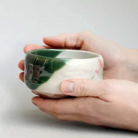 Small Chawan Oribe Momiji