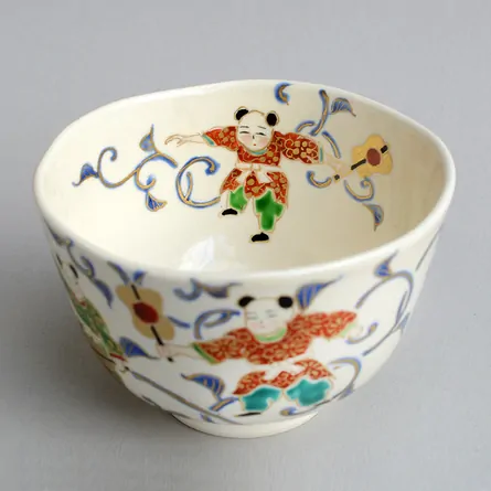 Ninsei Karako Karakusa Chawan