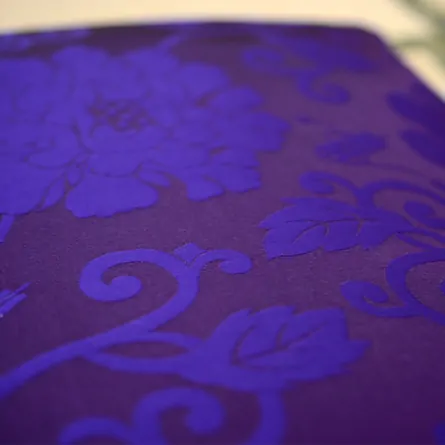 Botankarakusa Zabuton Purple