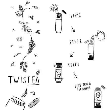 TWISTEA Plus Infuser Tumbler