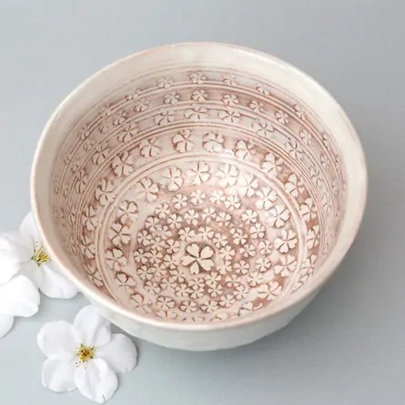 Chawan Mishima Sakura Kōdai 