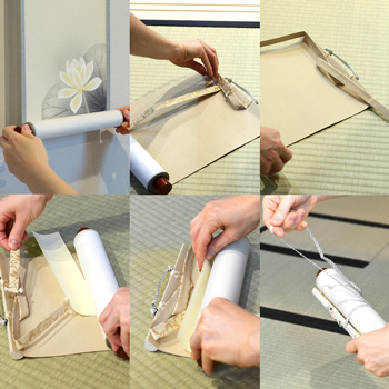 Handling precautions - Kakejiku Byakuren no Zu