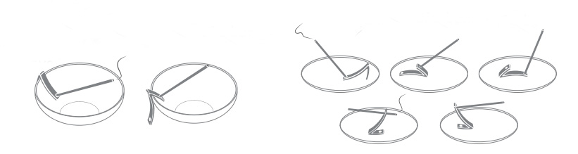 Handling precautions - Incense Holder 'Nana'