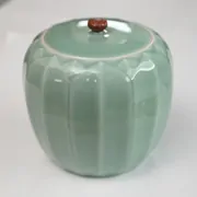 Celadon Rengebori Mizusashi