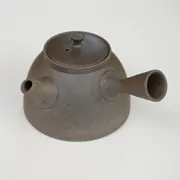 Tokuta Flat Bottom Yakishime Kyusu