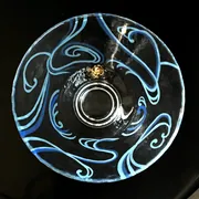 Glass Hira Chawan Giyaman Ryūsui