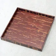 Cherry Bark Square Tray Muji