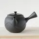 Kuro Yōhen Nami Shumon Tea Set