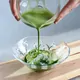 Glass Hira Chawan Sagigusa
