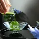Glass Hira Chawan Giyaman Ryūsui